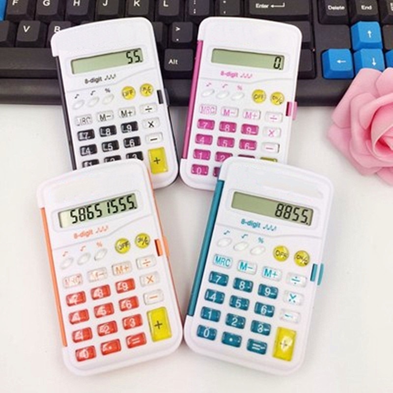 Mini Calculatrice Scientifique De Bureau Couleur Bonbon Calculatrice