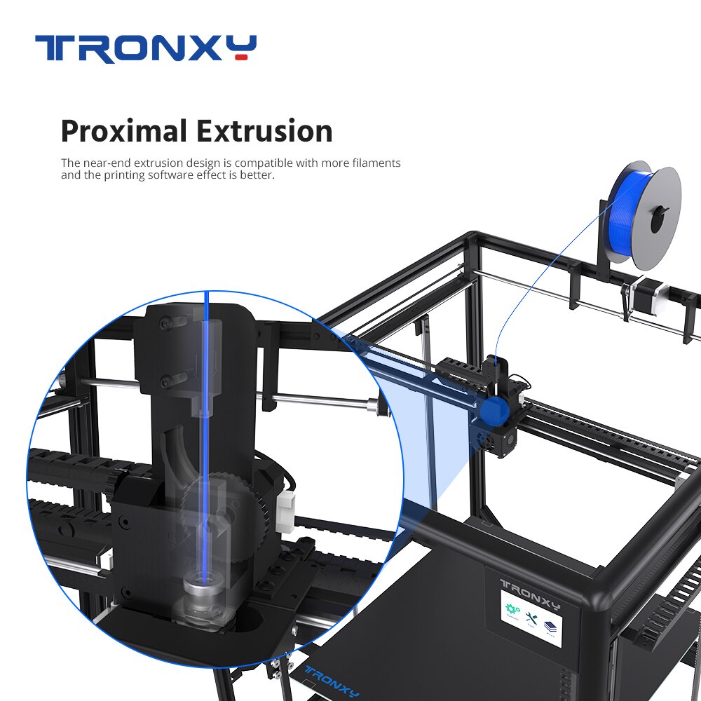 Tronxy Direct Drive – Imprimante 3d Veho-600-2e, Grande Taille