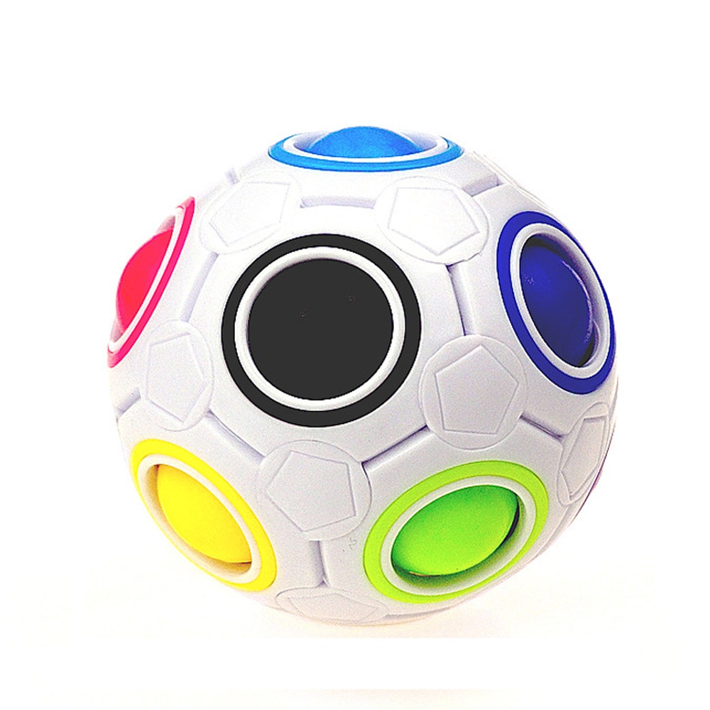 Jouets anti-stress en plastique pour le cube de football de la