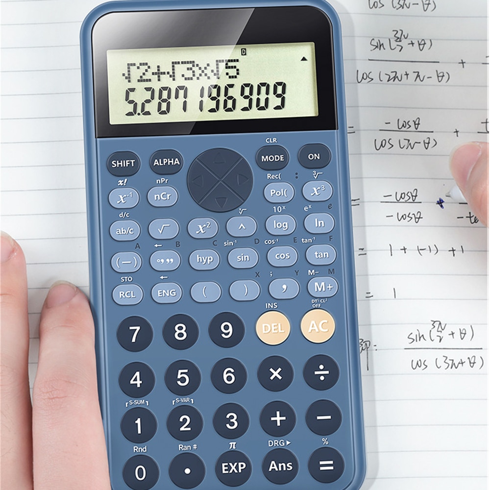 Grossiste Calculatrice scientifique Portable avec affichage à 2 lignes 240 fonctions outil de