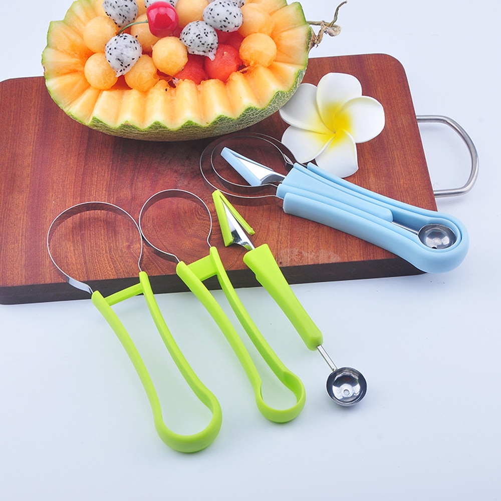 Outil cuillère à fruits en acier inoxydable Gadget de fruits Coupe