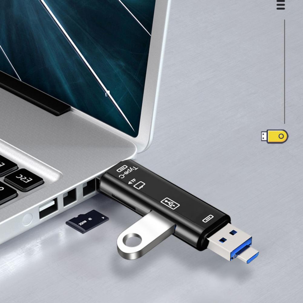 Lecteur de carte SD Lecteur de carte C USB 3 en 1 USB 2.0 Tf