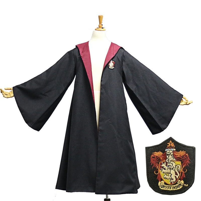 Costume Harry Potter, Robe D'école De Magie, Cape De Magicien
